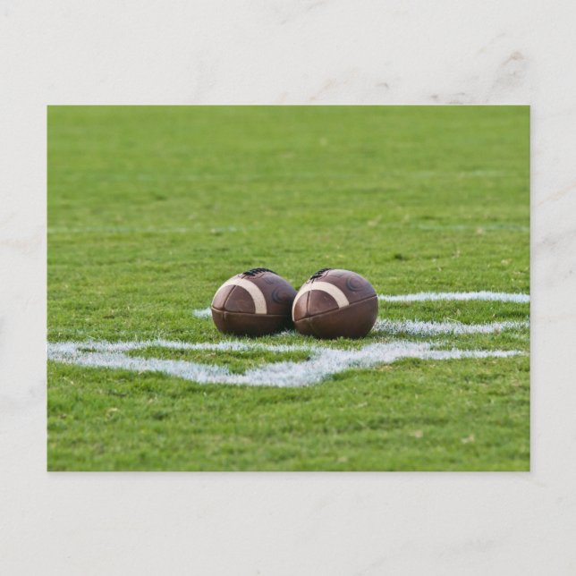 Carte Postale thème du football (Devant)