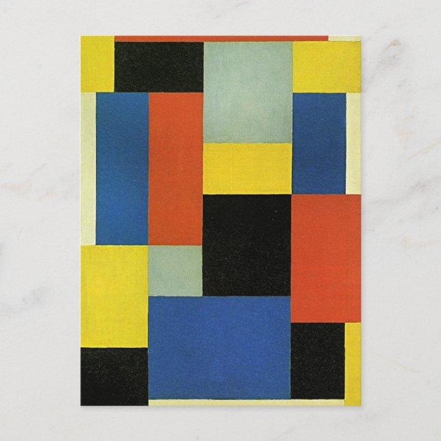 Carte Postale Theo van Doesburg, Composition XX,  (Devant)