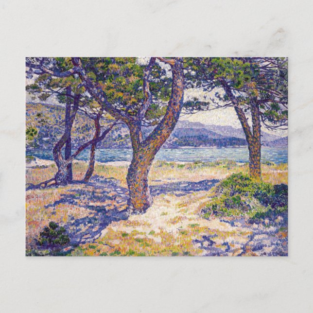 Carte Postale Theo Van Rysselberghe La Méditerranée au Lava (Devant)