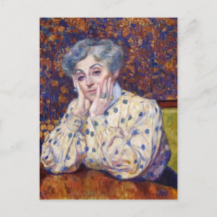 Carte Postale Theo van Rysselberghe-Madame Theo van Rysselberghe