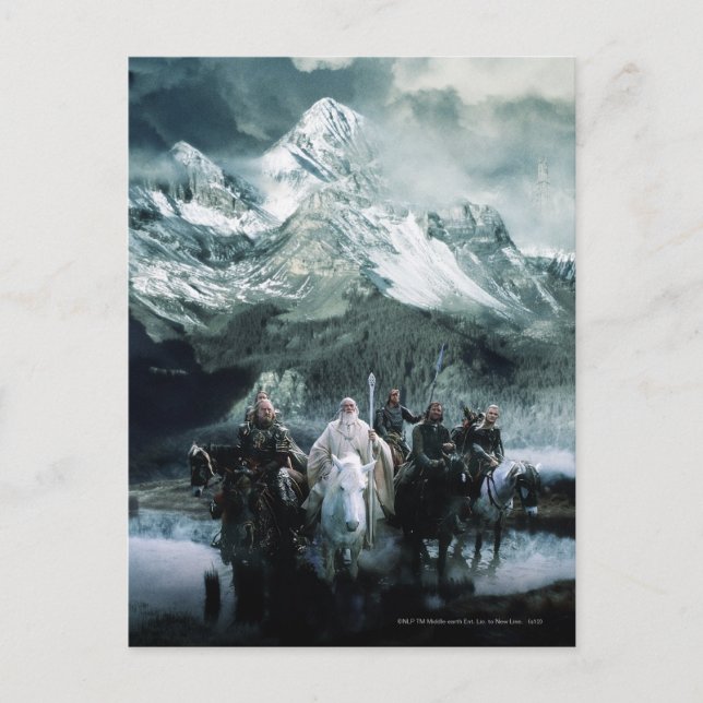 Carte Postale Theoden et la bourse (Devant)