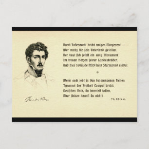 Carte Postale Theodor Körner