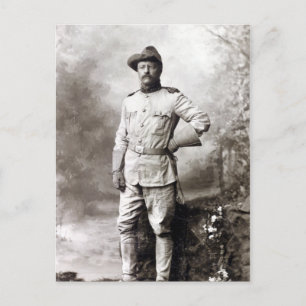 Carte Postale Théodore Roosevelt Rough Riders de collection