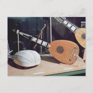 Carte Postale Theorbo, 1637