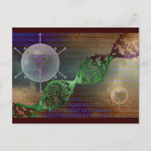Carte Postale Thérapie génétique