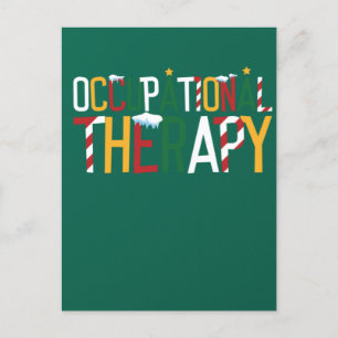 Carte Postale Thérapie professionnelle de Noël