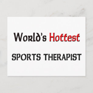 Carte Postale Thérapiste sportif le plus chaud au monde