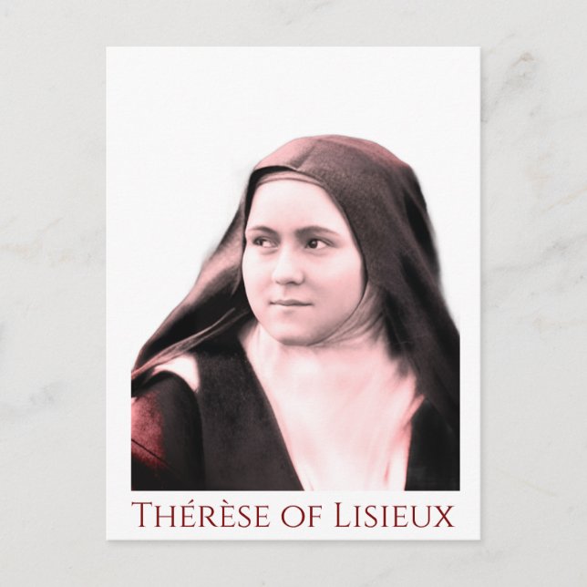 Carte Postale Thérèse de Lisieux (vers les années 1890) (Devant)