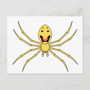 Carte Postale Theridion grallator AKA Happy Face Spider