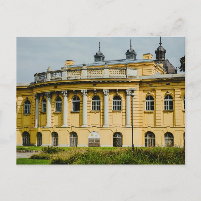 Carte Postale Thermes, Budapest (Devant)