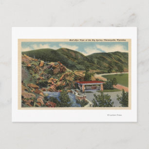 Carte Postale Thermopole, Wyoming