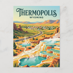 Carte Postale Thermopolis USA