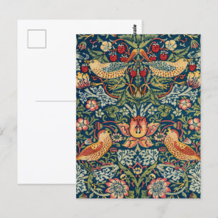 Carte Postale Thief de fraises par William Morris