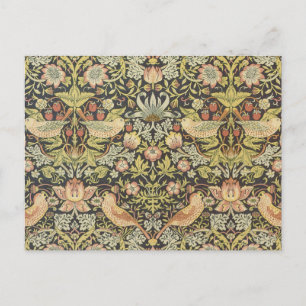 Carte Postale Thierry de fraises par William Morris, Art Vintage