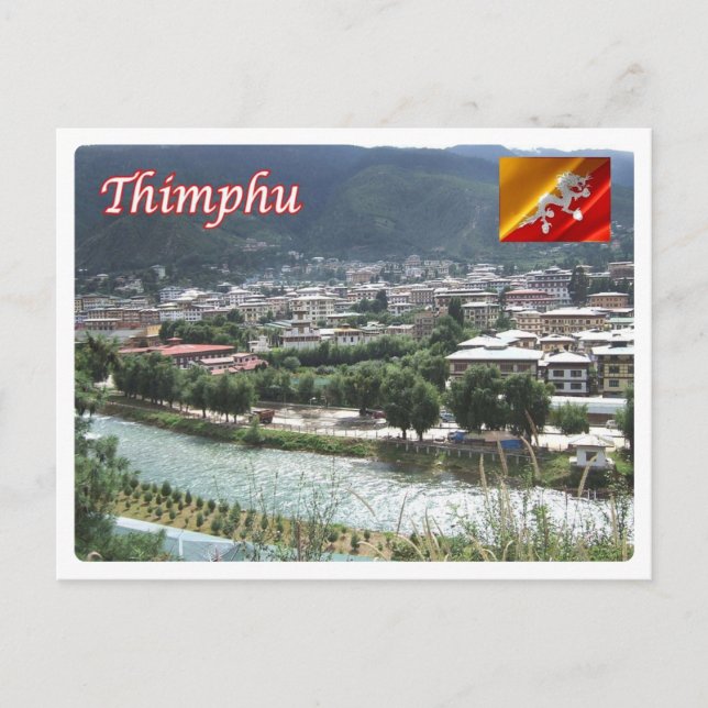 Carte Postale Thimphu - (Devant)