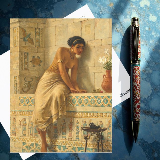 Carte Postale Thisbe, Edwin Long (anglais, 1829 - 1891) (Créateur téléchargé)