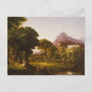 Carte Postale Thomas Cole - Rêve d'Arcadia