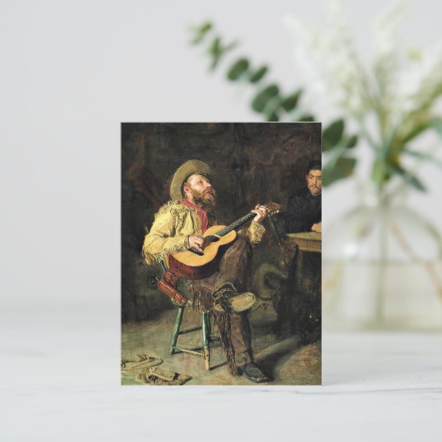 Carte Postale Thomas Eakins peinture, Home Ranch, (Debout devant)