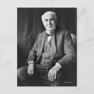 Carte Postale Thomas Edison