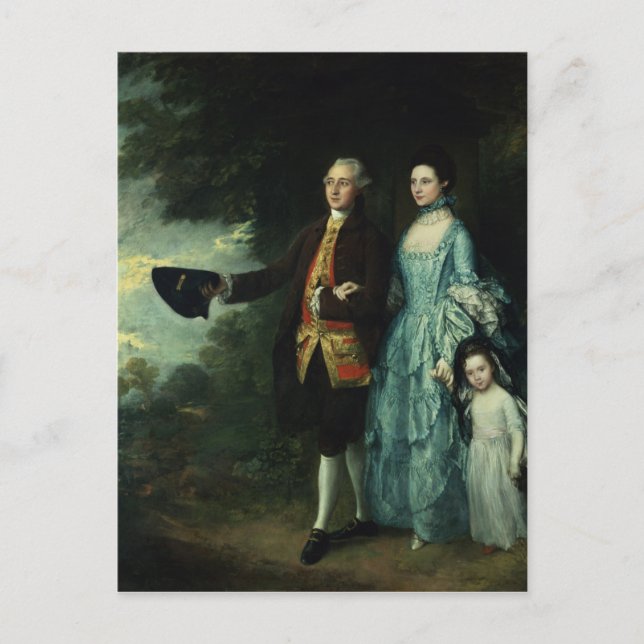 Carte Postale Thomas Gainsborough |M. et Mme George Byam and (Devant)