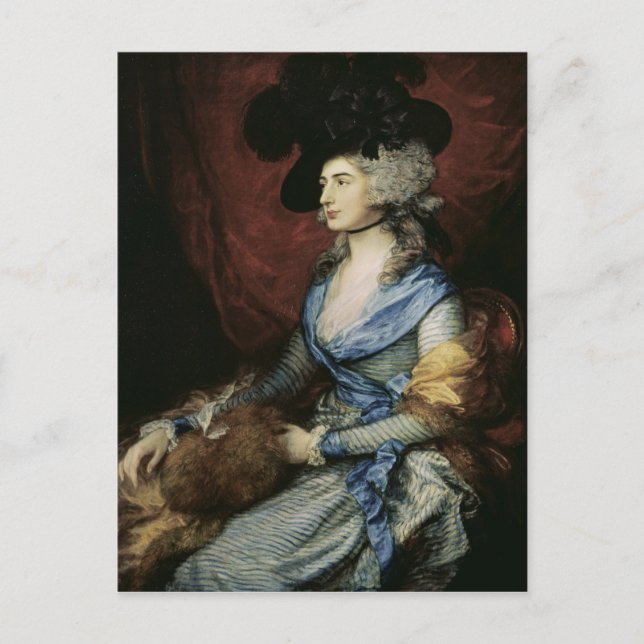 Carte Postale Thomas Gainsborough |Mme Sarah Siddons, les acteur (Devant)