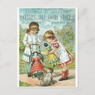 Carte Postale Thomas H Haller Central magasin de marchandises sè