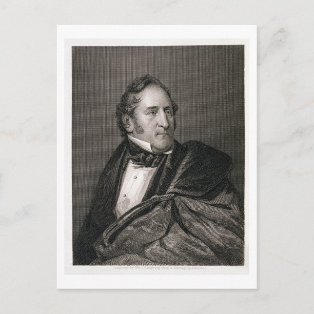 Carte Postale Thomas Hart Benton, gravé par William G. Armstro (Devant)