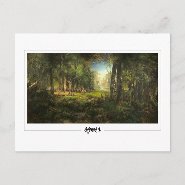Carte Postale Thomas Moran #20 - Beaux-arts (Devant)