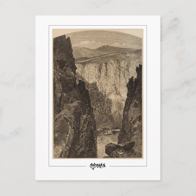 Carte Postale Thomas Moran #211 - Beaux-arts (Devant)