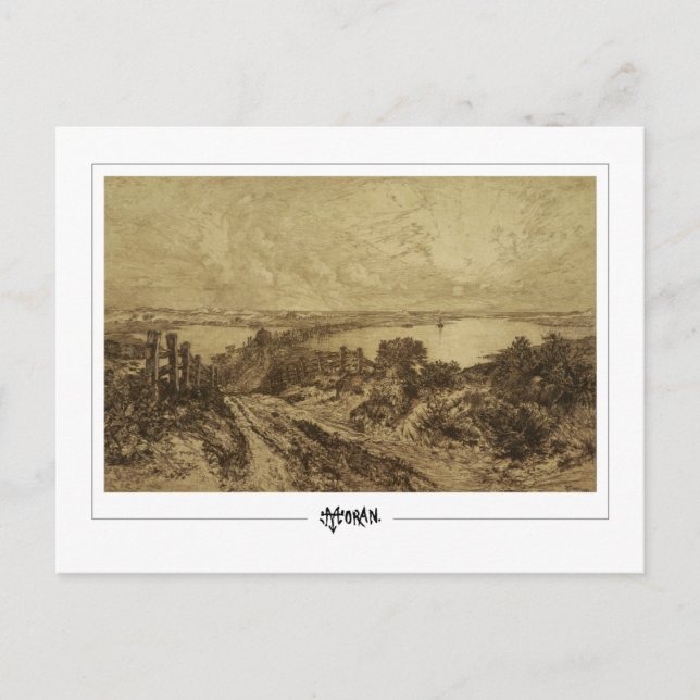 Carte Postale Thomas Moran #35 - Beaux-arts (Devant)