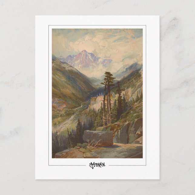 Carte Postale Thomas Moran #79 - Beaux-arts (Devant)