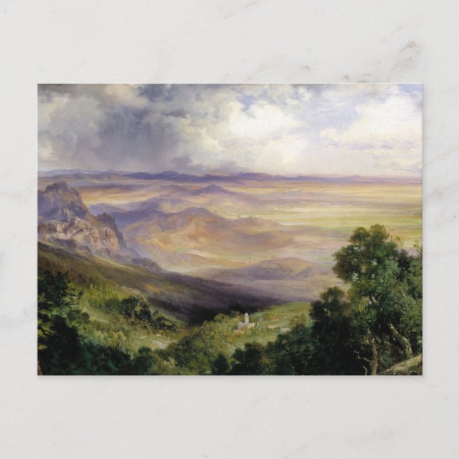 Carte Postale Thomas Moran - Vallée de Cuernavaca (Devant)