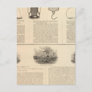 Carte Postale Thomas S Morton, Fabricant Morris