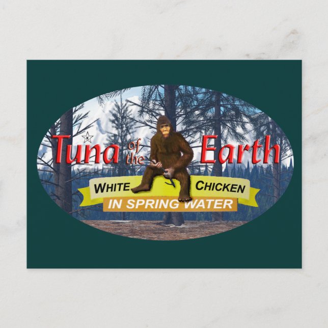 Carte Postale Thon de la Terre (Devant)