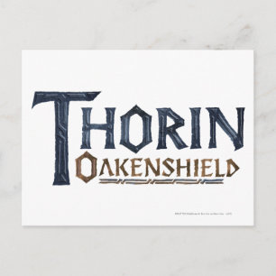 Carte Postale THORIN OAKENSHIELD™ Logo Blue