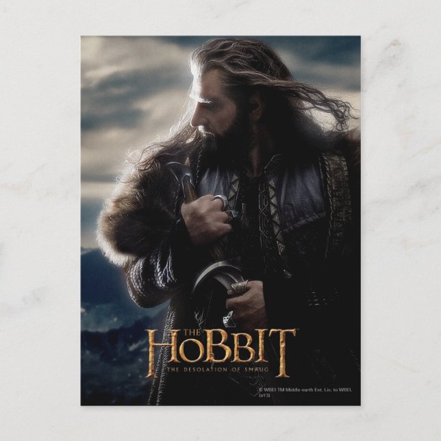 Carte Postale THORIN OAKENSHIELD™ Poster de caractères 2 (Devant)