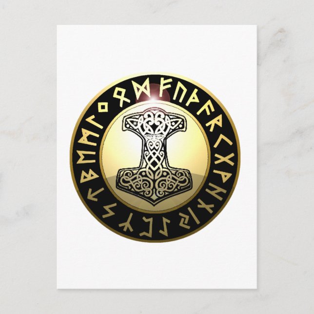 Carte Postale Thor's Hammer (Devant)