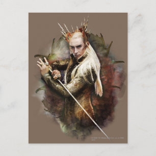 Carte Postale Thranduil avec épée