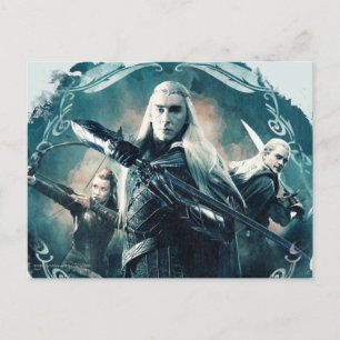 Carte Postale Thranduil, TAURIEL™, & LEGOLAS GREENLEAF™ Graphiqu
