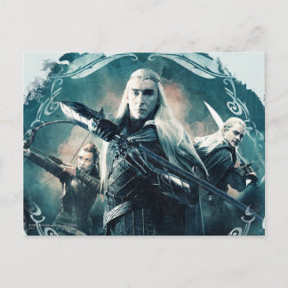 Carte Postale Thranduil, TAURIEL™, & LEGOLAS GREENLEAF™ Graphiqu