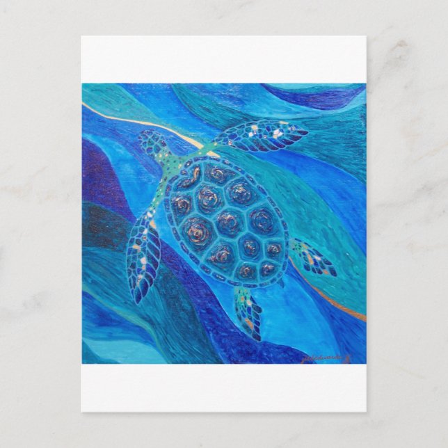 Carte Postale Thread d'or (Devant)