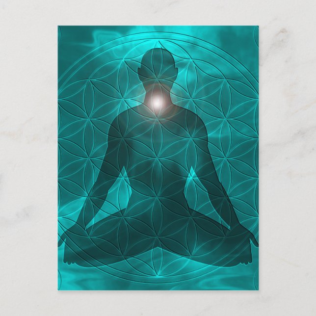 Carte Postale Throat Chakra Vishuddha (Devant)