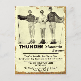 Carte postale Thunder Mountain