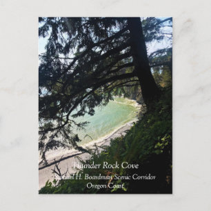 Carte Postale Thunder Rock Cove, Samuel H. Boardman, Oregon Post