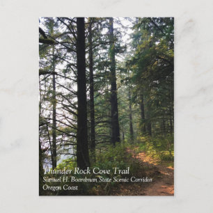 Carte Postale Thunder Rock Cove Trail, Samuel H Boardman, Oregon