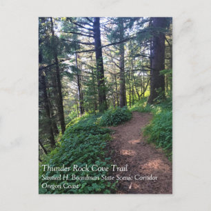 Carte Postale Thunder Rock Cove Trail, Samuel H Boardman, Oregon