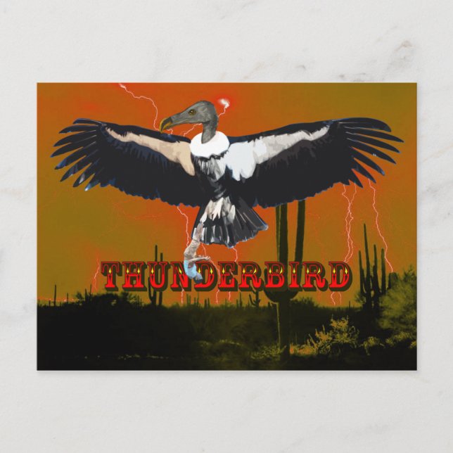 Carte postale Thunderbird (Devant)