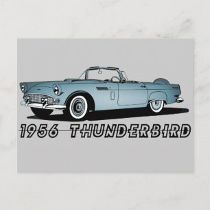 Carte Postale Thunderbird 1956
