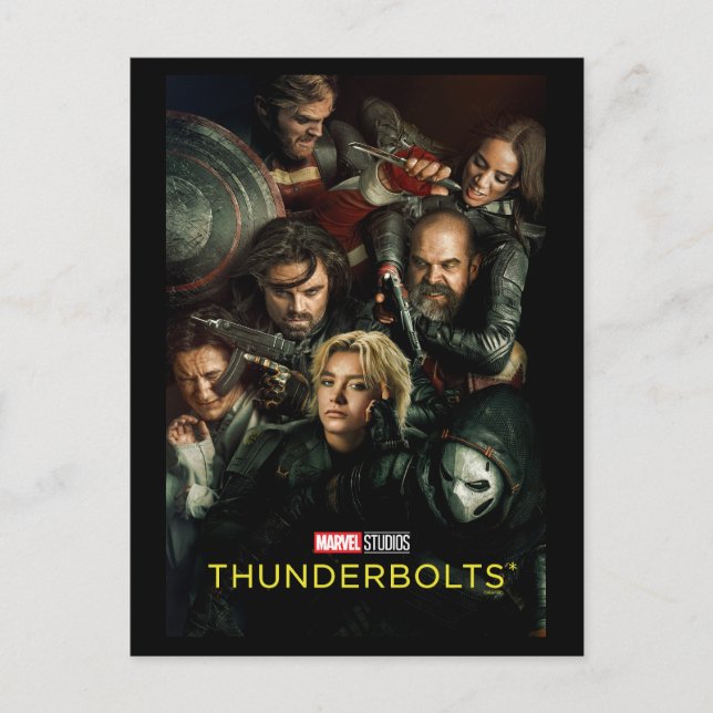 Carte Postale Thunderbolts* | Group Fighting Theatrical (Devant)