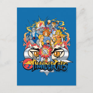 Carte Postale ThunderCats Firey Group Graphic